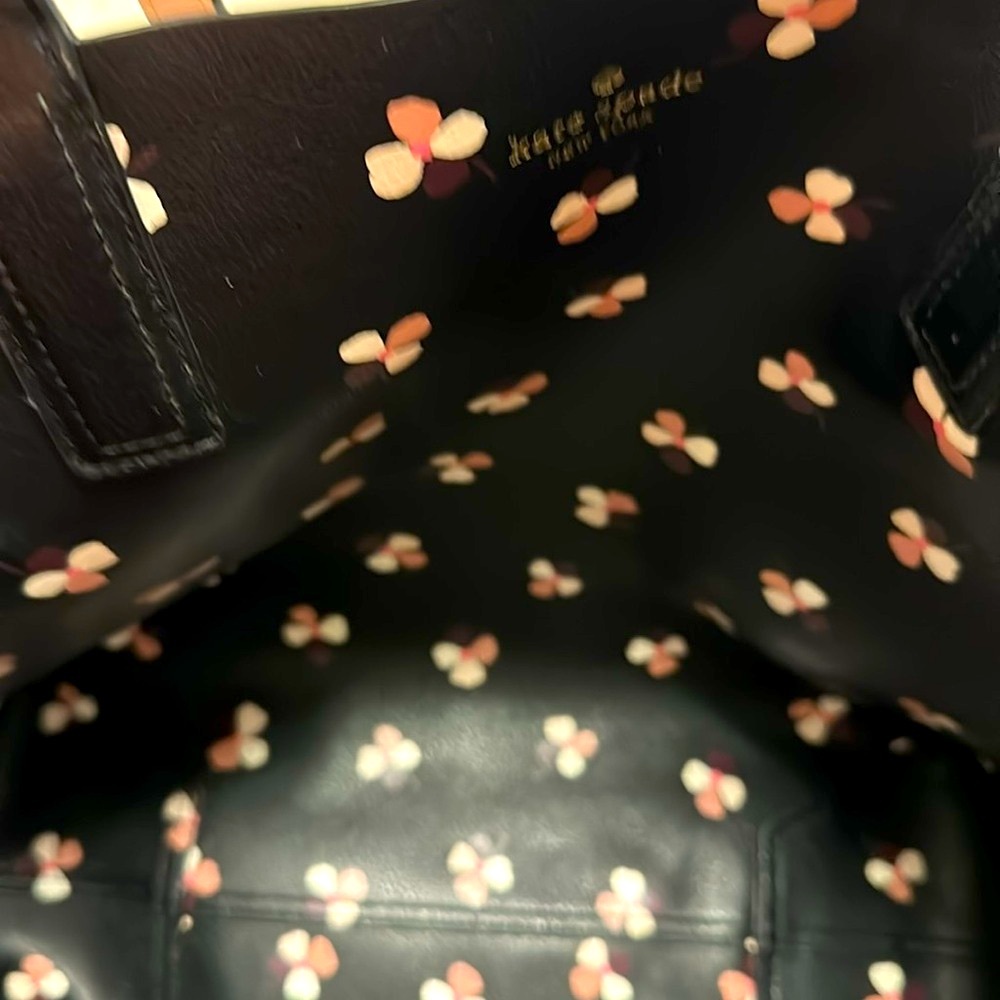 Pink Tote Bag with Dog Design Pouch - Picture 5 of 16